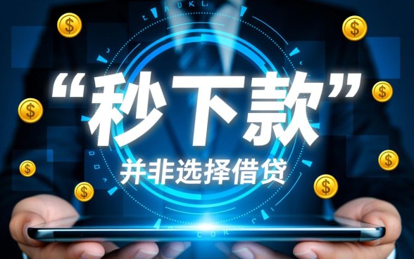 最近秒下款的口子有哪些