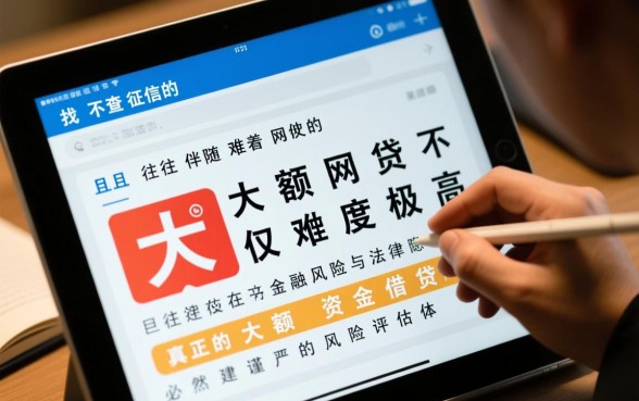 不查征信大额网贷是真的吗,不查征信大额网贷怎么申请? 不查征信大额网贷是真的吗