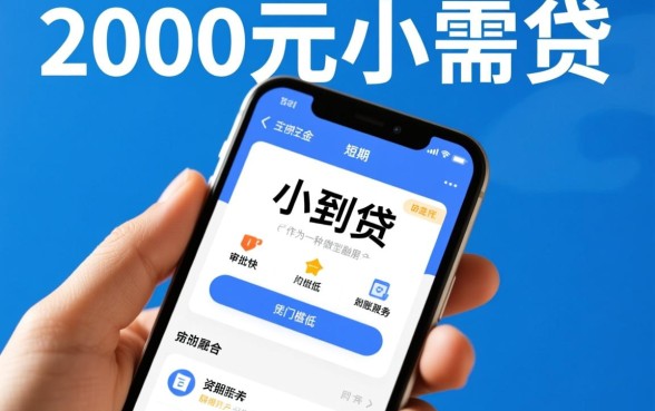 2000元小额贷怎么申请
