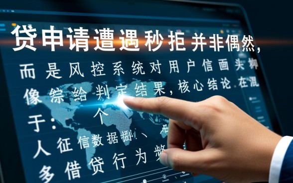 网贷7天口子秒拒怎么回事,怎么解决才能下款? 网贷7天口子秒拒怎么回事