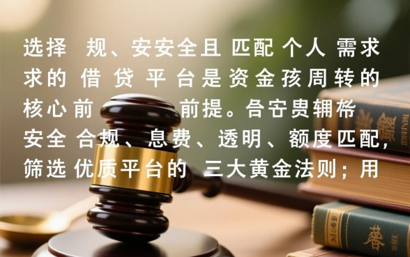 小额信用贷款网站哪个好