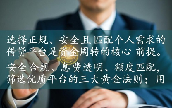 小额信用贷款网站哪个好