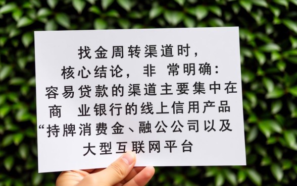 哪里有容易贷款的,急需用钱哪里可以借到钱? 急需用钱哪里可以借到钱
