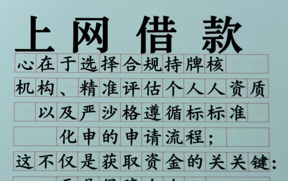 在网上借款怎么借,需要满足什么条件才能下款? 需要满足什么条件才能下款