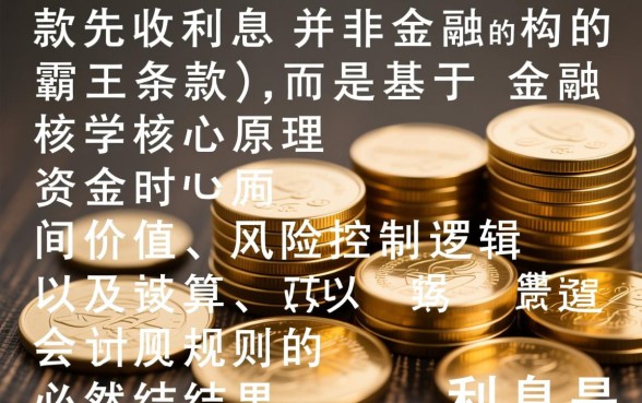 贷款凭啥先收利息，贷款还没下款先收利息合法吗