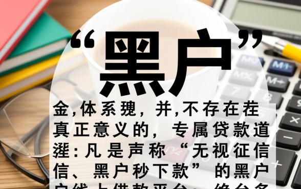 黑户能贷款吗，黑户线上借款平台哪里可以借到钱