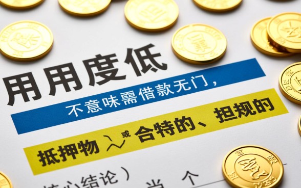 信用度低怎么借款，征信差怎么快速贷款？