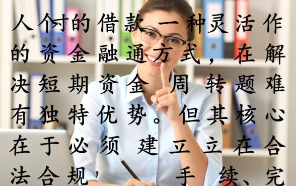 个人对个人的借款怎么借，私人借贷利息多少？