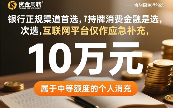 贷款10万哪里贷？怎么申请利息低且容易通过？