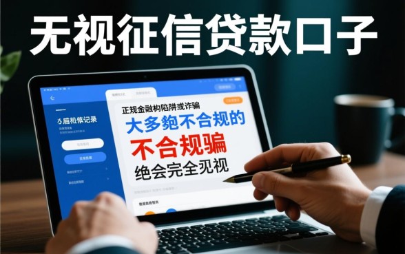 无视征信贷款口子是真的吗，哪里有不查征信的下款快渠道