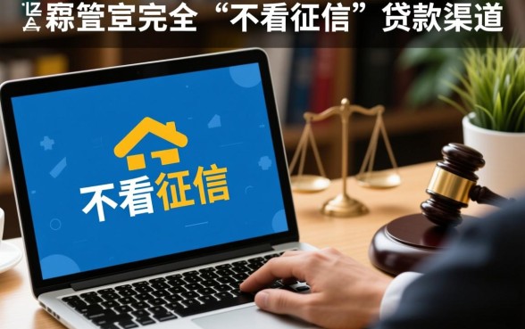借钱贷款不看征信，哪里可以借到钱容易下款？