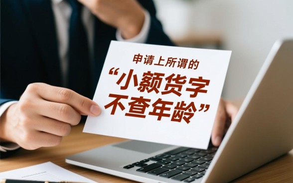 小额贷款真的不查年龄吗