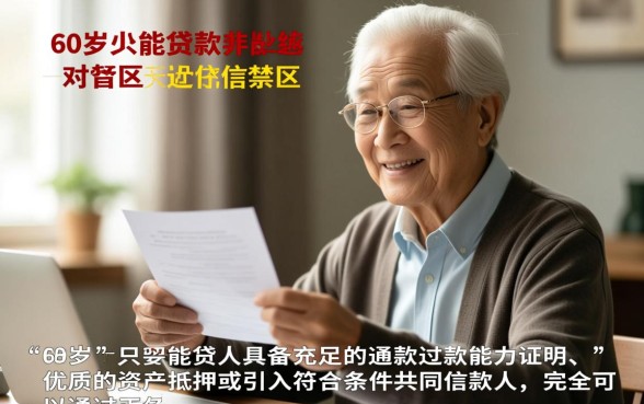 60岁以上能贷款吗,老年人贷款需要满足什么条件? 老年人贷款需要满足什么条件