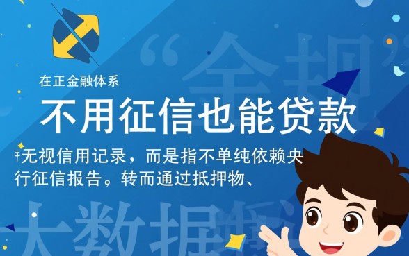 不用征信也能贷款吗，哪里有正规平台能借钱？