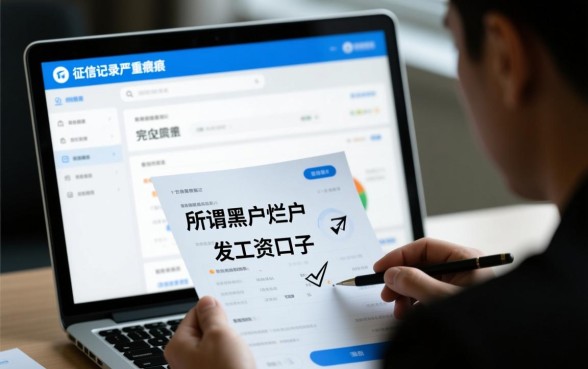 黑户烂户发工资口子有哪些？不看征信能下款吗？