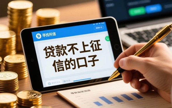 贷款不上征信的口子有哪些，2026年急需用钱怎么申请靠谱