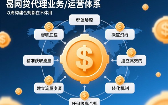 怎样做网贷口子代理，网贷口子代理怎么赚钱？