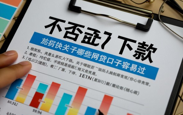 哪些网贷口子容易过，2026最新不看征信怎么申请容易下款？