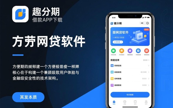 类似趣分期的网贷软件有哪些，哪个借款app下载方便？