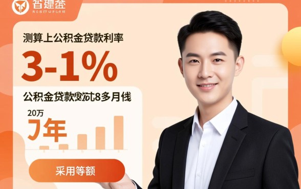 公积金贷款80万20年月供多少钱，还款总额是多少？