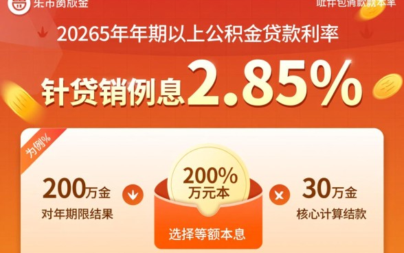 公积金贷款200万30年月供多少，利息怎么算？