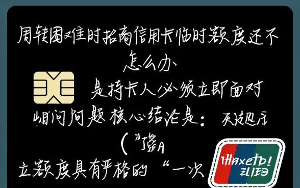 招商信用卡临时额度还不上怎么办，逾期会有什么后果？