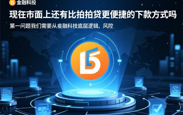现在市面上还有比拍拍贷更便捷的下款方式吗，哪个网贷平台下款最快
