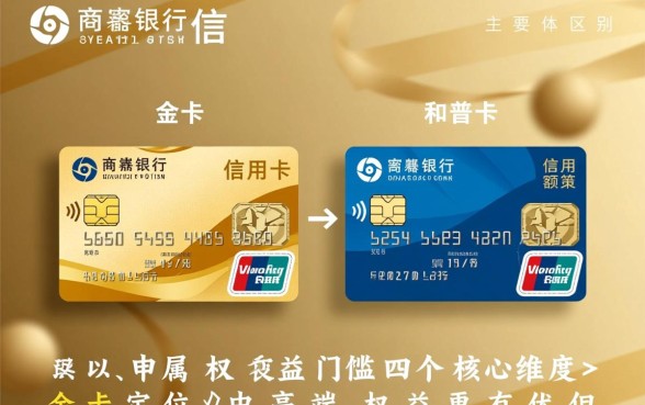 招商银行信用卡金卡和普卡有什么区别，哪个值得办？