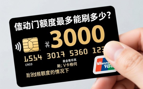 信用卡3000额度最多能刷多少