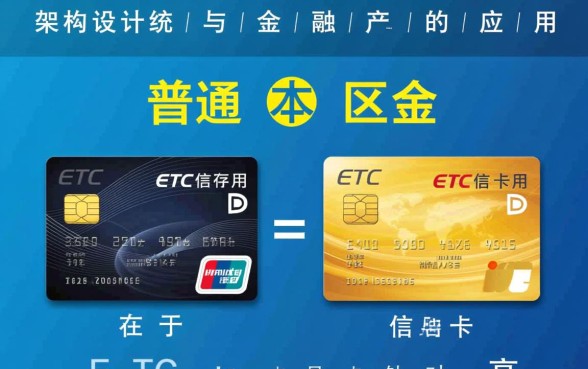 ETC信用卡和普通信用卡有什么区别,哪个更划算? ETC信用卡和普通信用卡有什么区别