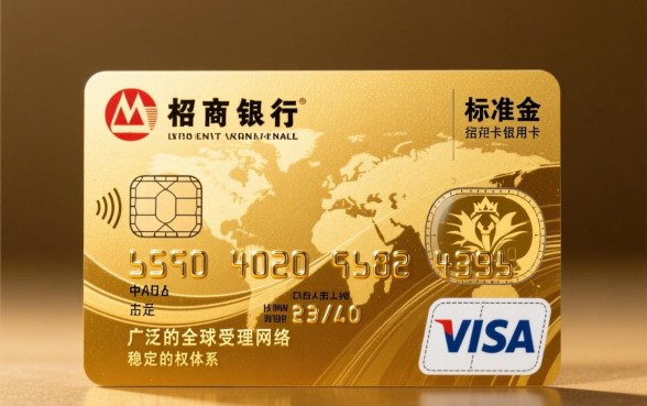 招商银行Visa标准信用卡金卡怎么申请