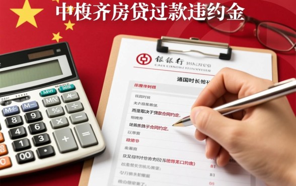 中国银行房贷提前还款违约金多少,怎么算 中国银行房贷提前还款违约金多少