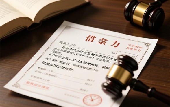 借条上没有写还款日期起诉有用吗