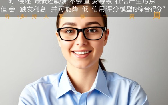 信用卡只还最低还款会影响征信吗,算不算逾期记录? 信用卡只还最低还款会影响征信吗