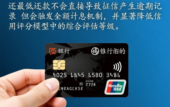 信用卡只还最低还款会影响征信吗,会影响贷款吗 信用卡只还最低还款会影响征信吗