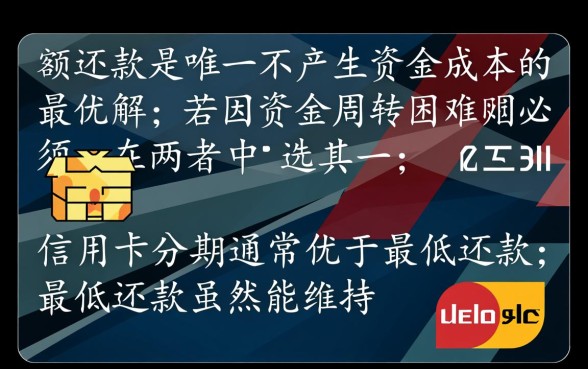 信用卡分期划算还是最低还款划算,到底怎么选才不亏? 信用卡分期划算还是最低还款划算
