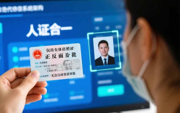 别人有我的身份证正反面能贷款吗