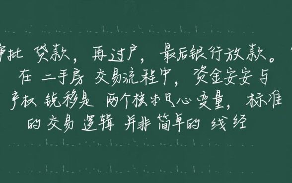 贷款买二手房是先过户还是先贷款,具体流程是怎样的? 贷款买二手房是先过户还是先贷款