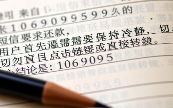 1069095599叫我还贷款是诈骗吗,1069短信怎么处理? 1069095599叫我还贷款是诈骗吗