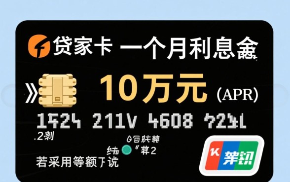 家乐卡贷款10万一个月利息多少,家乐卡利息怎么算? 家乐卡贷款10万一个月利息多少