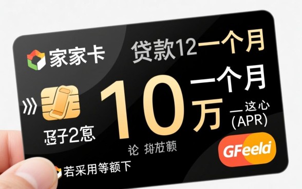 家乐卡贷款10万一个月利息多少,家乐卡利息怎么算? 家乐卡贷款10万一个月利息多少