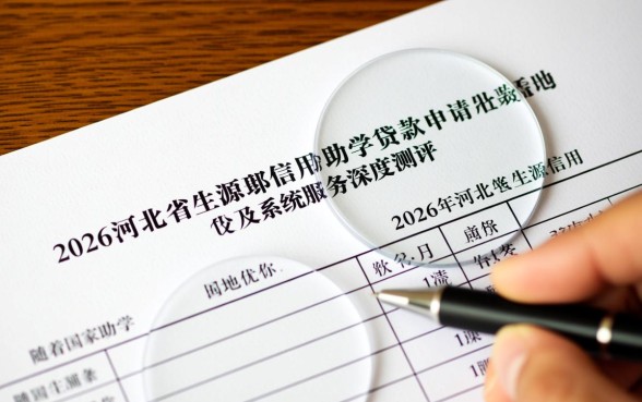 河北省生源地信用助学贷款申请表怎么填