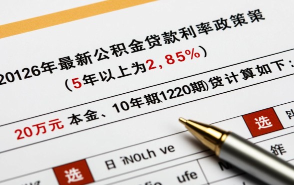 20万公积金贷款10年月供多少