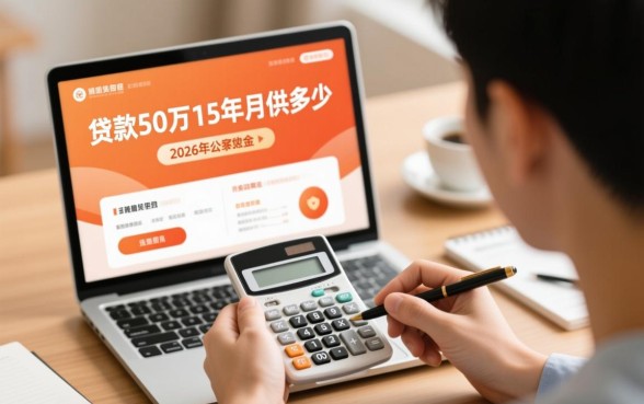 公积金贷款50万15年月供多少
