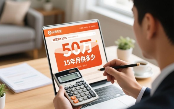 公积金贷款50万15年月供多少
