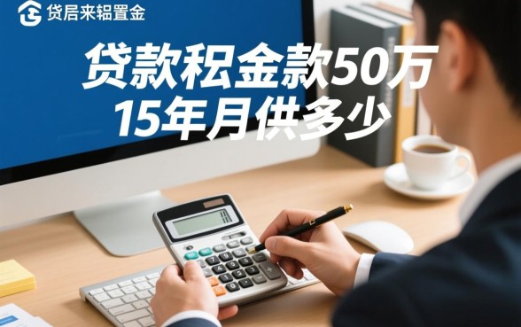 公积金贷款50万15年月供多少