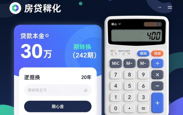 商业贷款30万20年每月还多少，总共利息是多少？