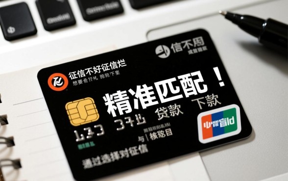 征信不好怎么贷款最容易下款，黑户信用卡贷款哪个容易过