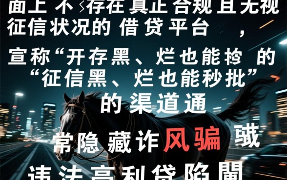 征信黑了能下款的口子，申请就放款是真的吗？