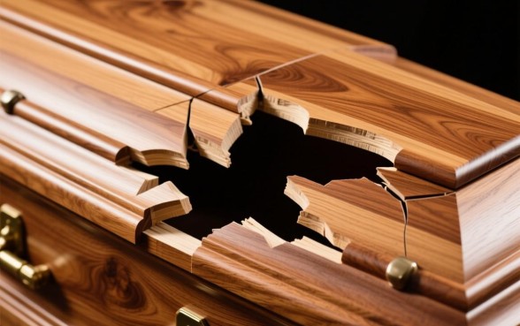 棺材上面弄的口子大了怎么办呢,怎么修补有视频教程吗? 棺材上面弄的口子大了怎么办呢